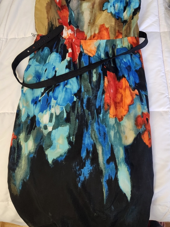 Moulinette Soeurs Dresses & Skirts - Floral Multicolor Strapless Dress From Anthropologie